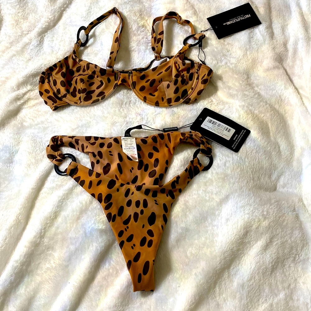 Cheetah print bikini